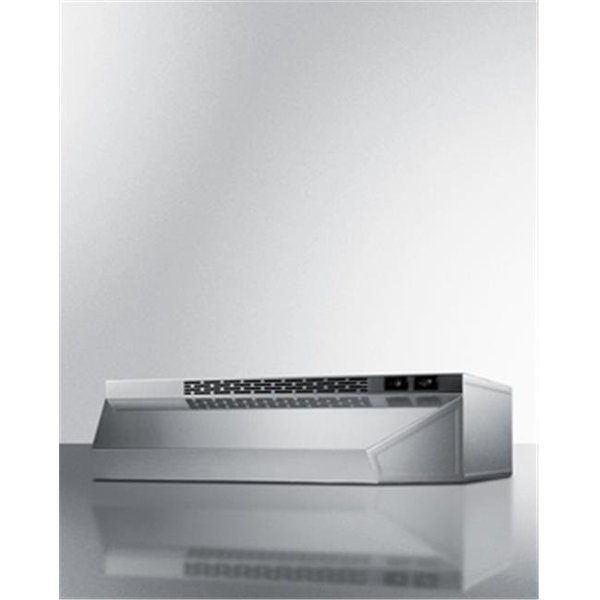 Summit Appliance Summit Appliance H1648SS 48 in. Convertible Range Hood for Ducted or Ductless - Stainless Steel H1648SS